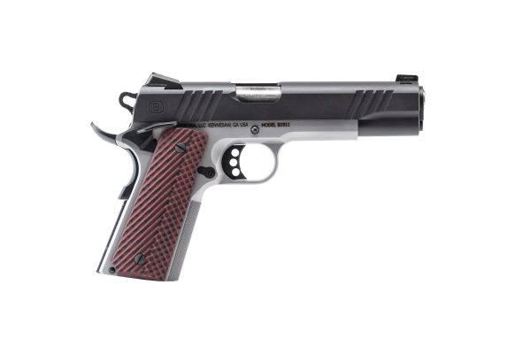 BERSA 1911 45ACP 5" BLK/SS 8+1 VZ GRIPS | NIGHT SIGHTS