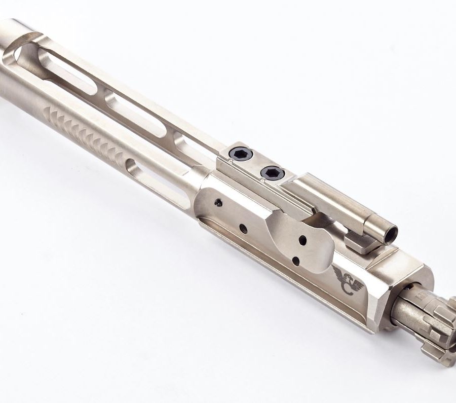 BOLT CARRIER ASSY 5.56 NICKEL LOW MASS | POLISHED NICKEL