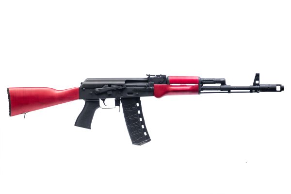 BFT556 5.56 BL/RED MAPLE 30+1 BULGED FORGED TRUNNION