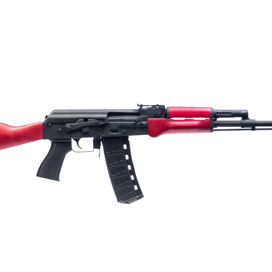 BFT556 5.56 BL/RED MAPLE 30+1 BULGED FORGED TRUNNION