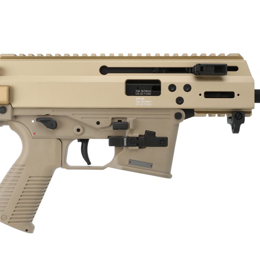 B&T APC9K PRO 9MM TAN GLK 4.3"   #