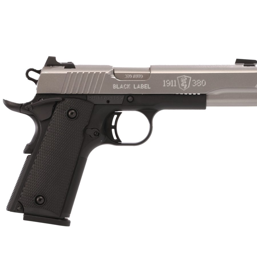 Browning 1911-380 380ACP SS 4.25"     #