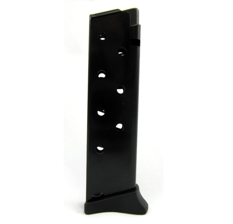MAGAZINE THUN 380ACP 8RD W/FR MATTE BLACK|8RD W/FINGER REST