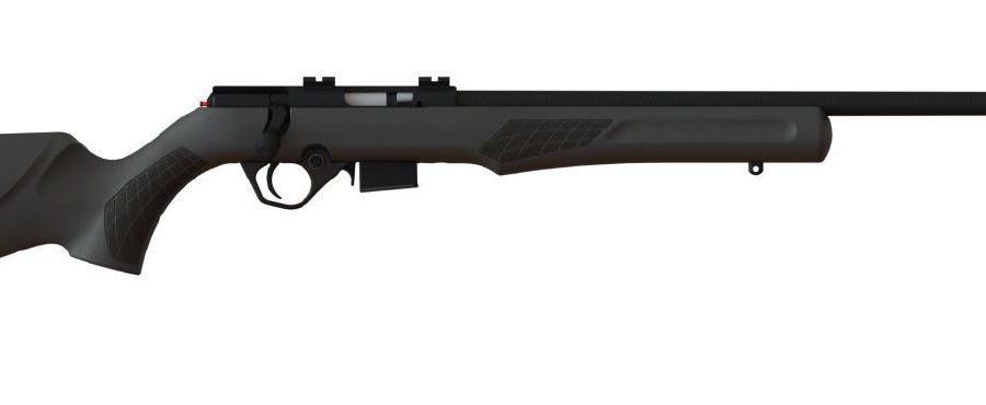 RB17 17HMR BLK/SYN 21" 5+1 BOLT ACTION