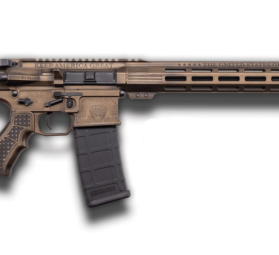 AR15 CUSTOM DJT-AR 5.56 30+1 COMMANDER IN CHIEF