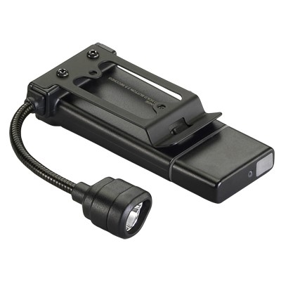 CLIPMATE USB RECHARGE BLACK WHITE AND RED LEDS