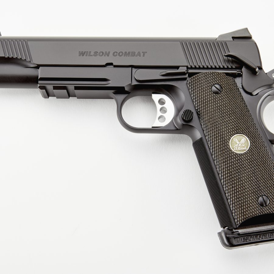 CQB LIGHT-RAIL 45ACP 5" 8+1 BK CQBLR-CA ALL BLACK