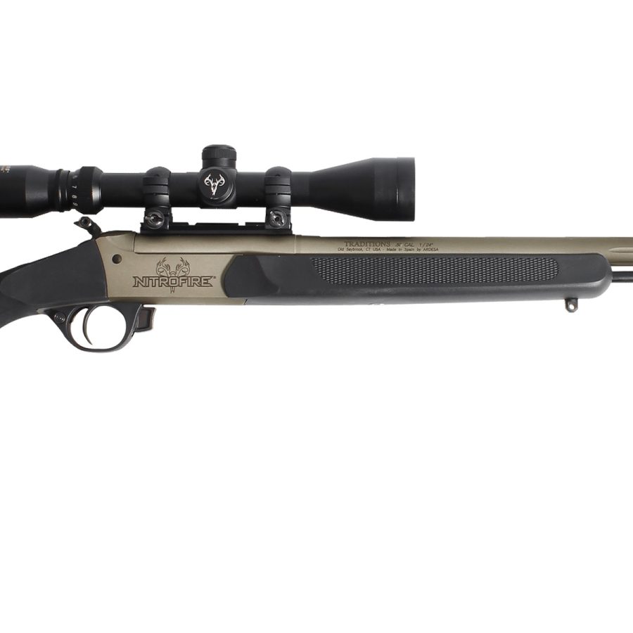 NITROFIRE PRO 50CAL TNG/BK SCP SCOPE COMBO