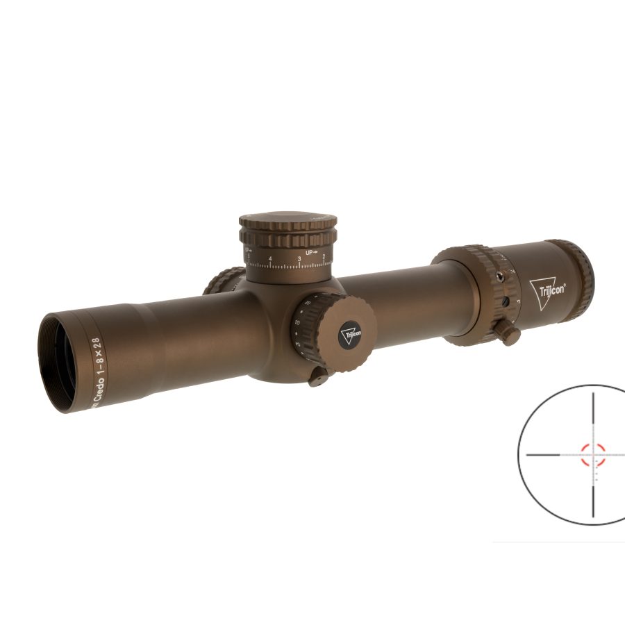 CREDO 1-8X28 COYOTE 34MM MIL CR828-C-2900056