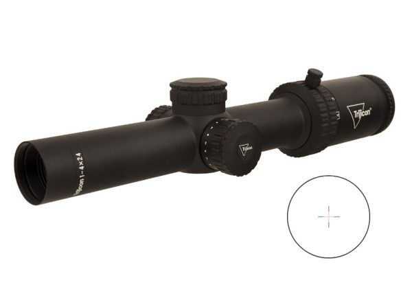 CREDO 1-4X24 BLK 30MM MRAD RED CR424-C-2900011