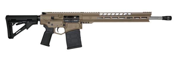 DB10BG 308WIN FDE 18" V RAIL STAINLESS STEEL BARREL