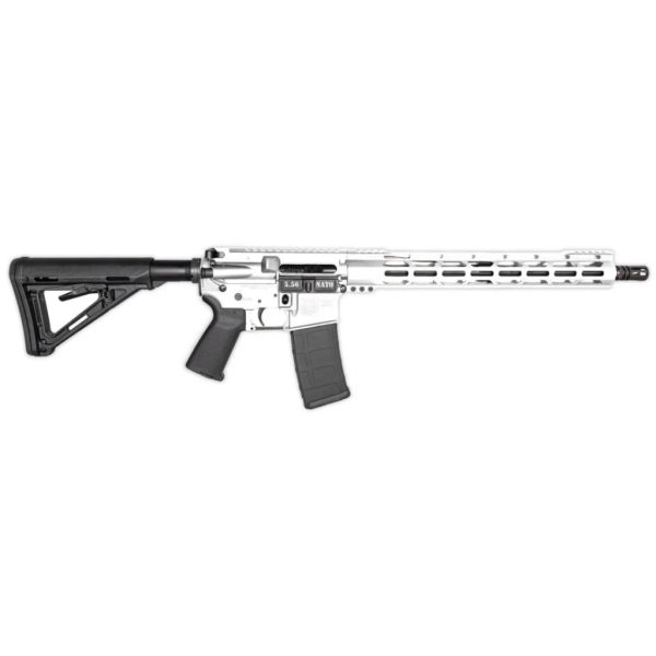 DB15 5.56 WHITE 16" M-LOK 15" 15" M-LOK RAIL