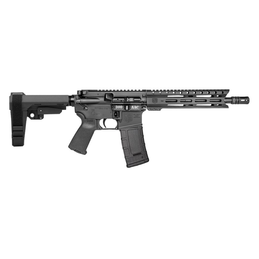 DB-15 PIST 300BLK BLK 10" SBA3 SBA3 BRACE