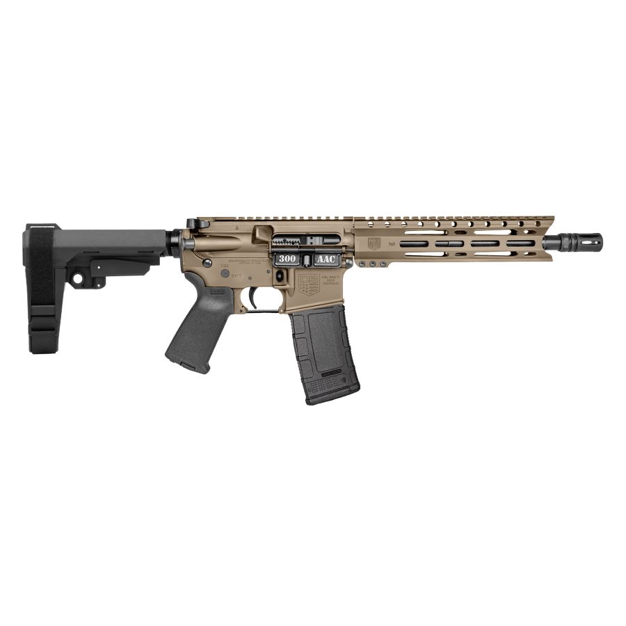 DB-15 PIST 300BLK FDE 10" SBA3 SBA3 BRACE