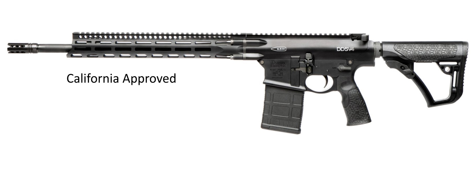 Daniel Defense DD5 V4 6.5CM 18" BLK 10+1 CA