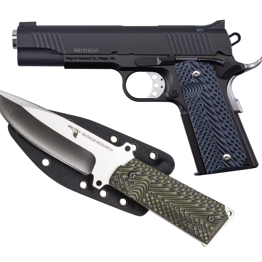 DE 1911 10MM 5" BLK W/KNIFE nan