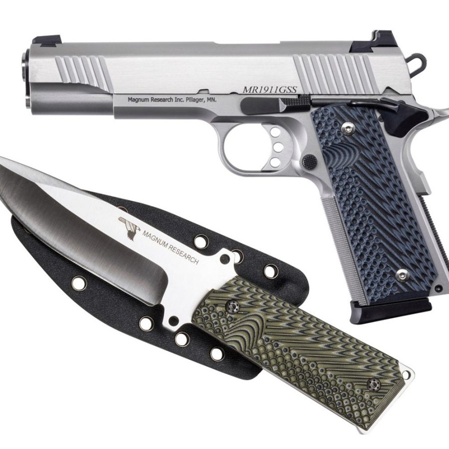 DE 1911 9MM 5" STAINLSSS KNIFE DE1911G9SS-K