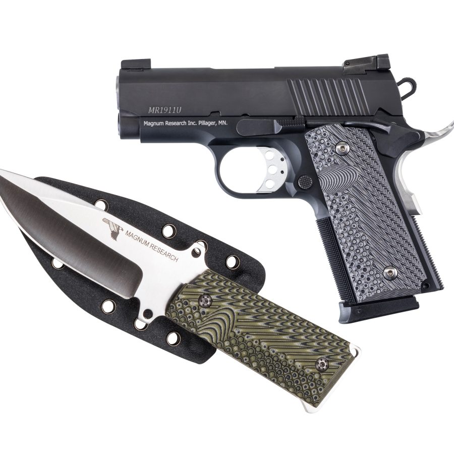 DE 1911 45ACP 3" BK W/KNIFE nan