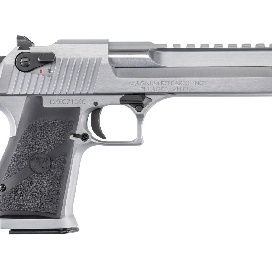 DESERT EAGLE 44MAG BRUSH CHROM MARK XIX SEMI-AUTO PISTOL 6IN