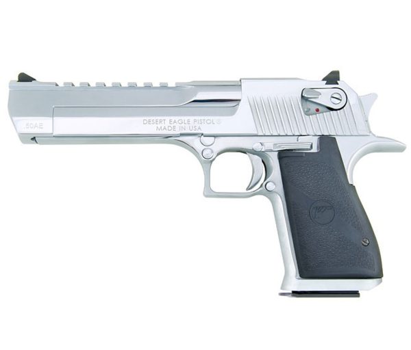 DESERT EAGLE 50AE CHROME 6" MARK XIX SEMI-AUTO PISTOL