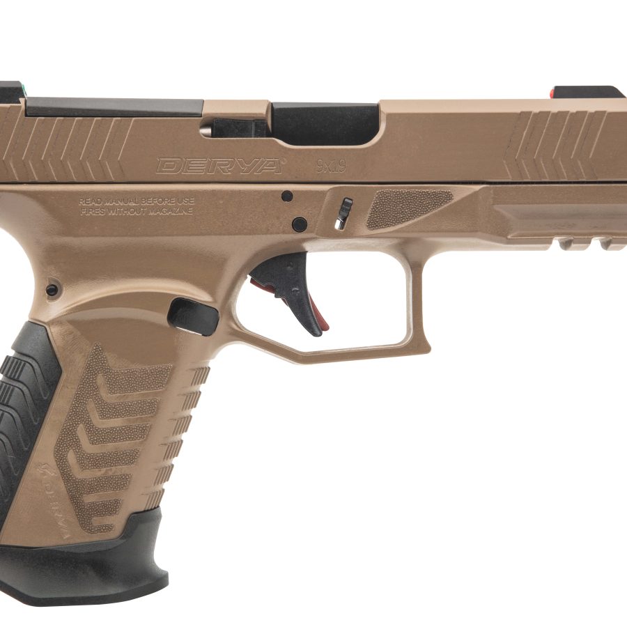 DY9 9MM FDE 15+1 3.8" OR TR OPTIC-READY SLIDE