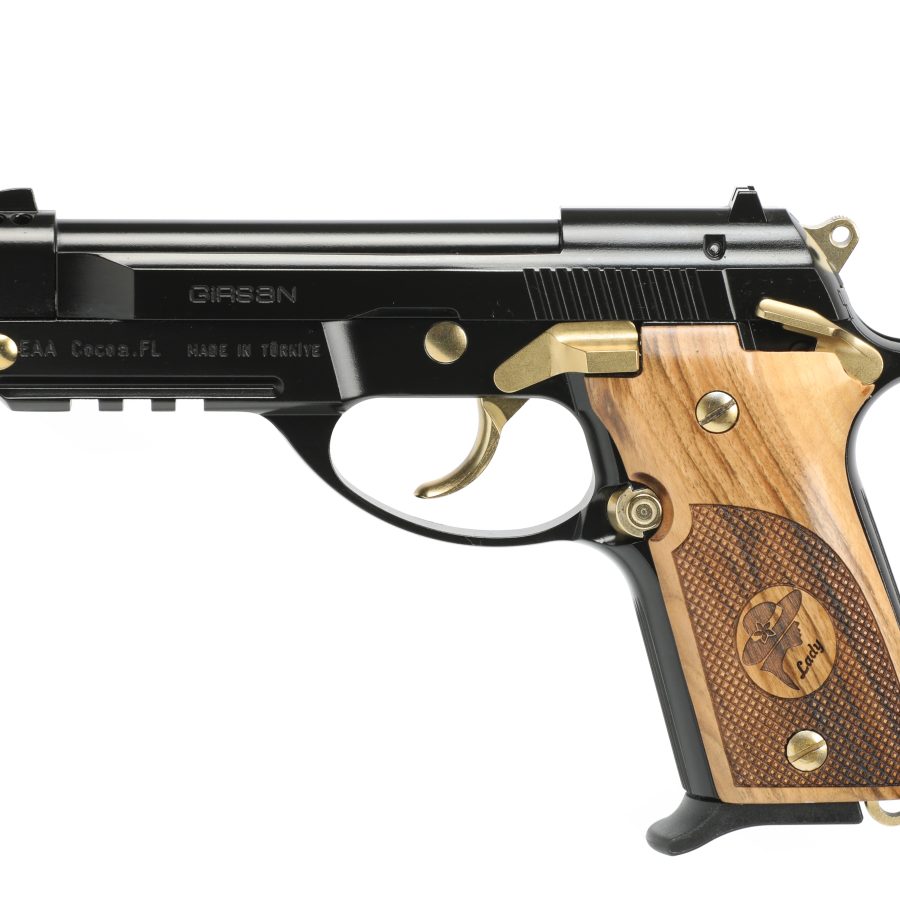MC14T LADY TIPUP 380ACP BK/GLD PORTED BARREL