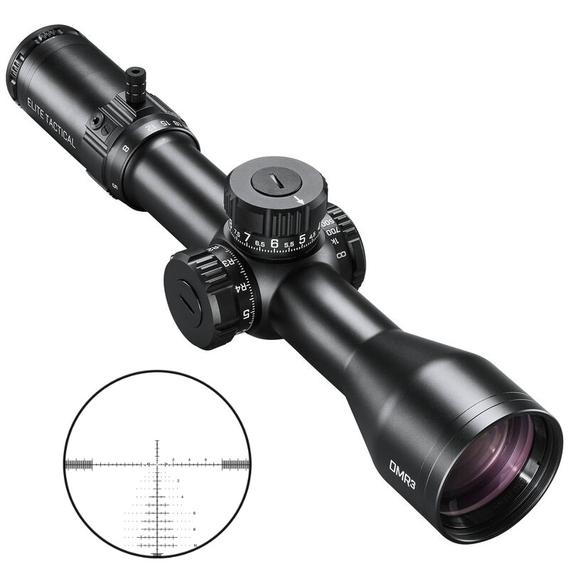 ELITE TAC DMR3 3.5-21X50 G4P FRONT FOCAL | MRAD