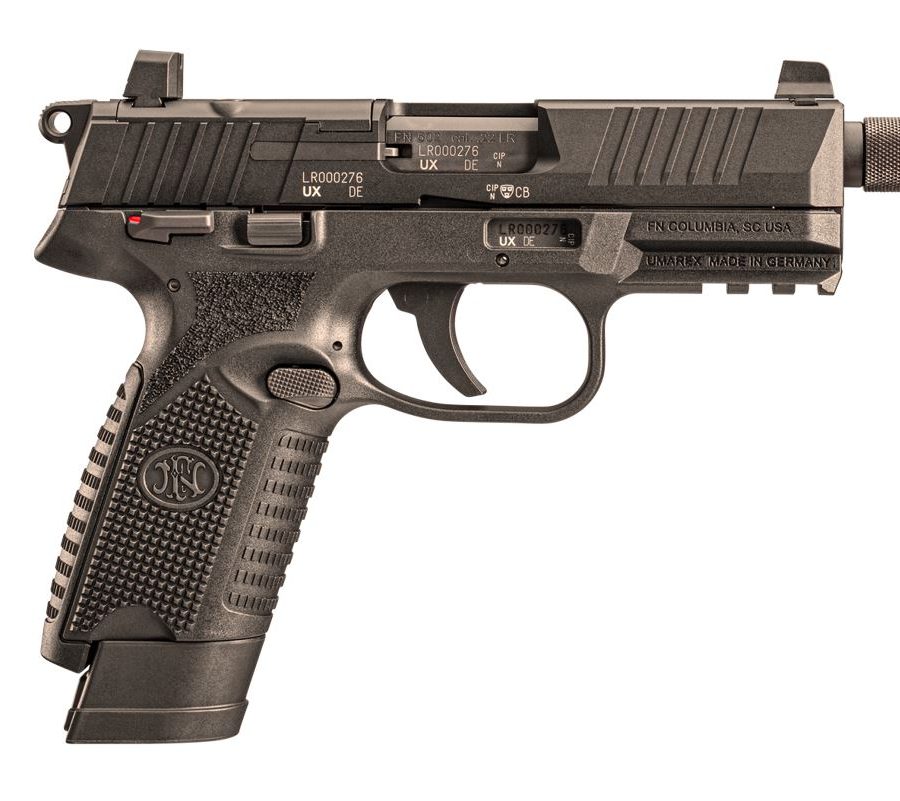 FN 502 TACT 22LR BLK 15+1 TB OPTICS READY
