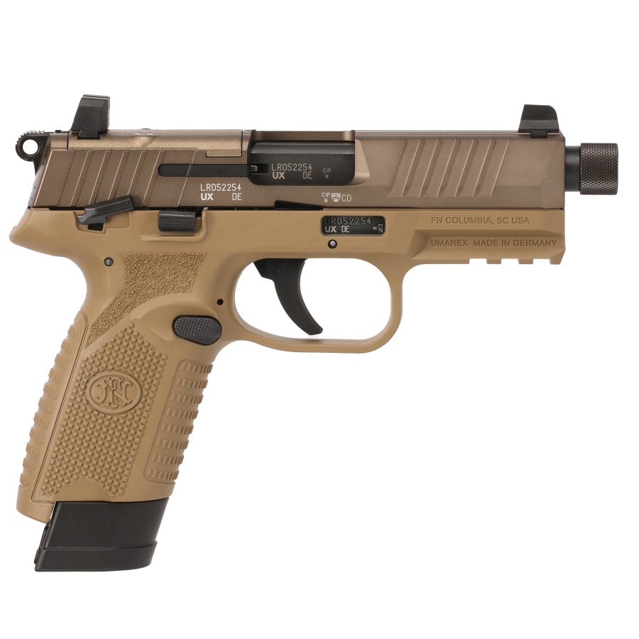 FN 502 TACT 22LR FDE 15+1 TB OPTICS READY
