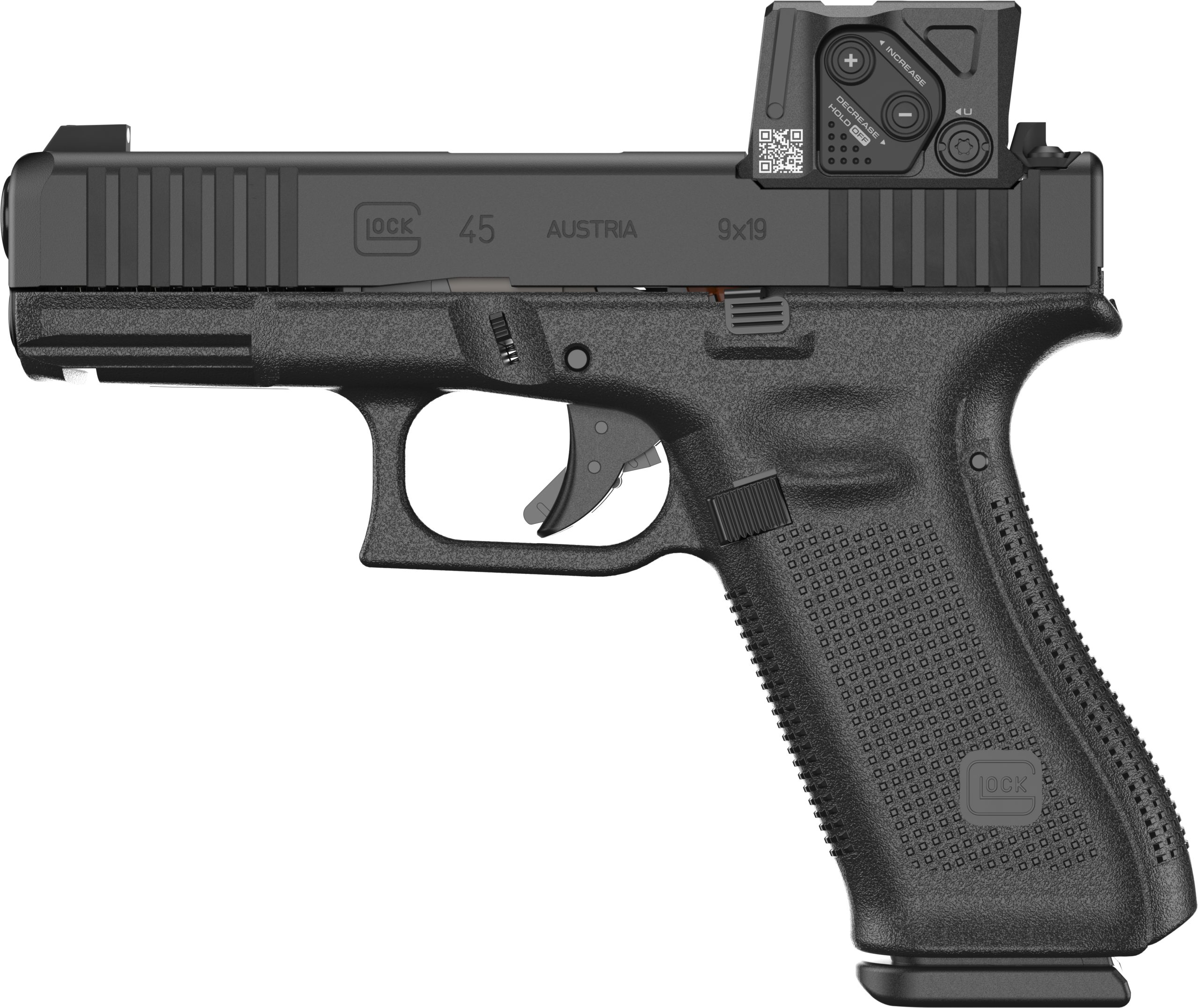 GLOCK G45 G5 9MM 10+1 4.0" MOS8