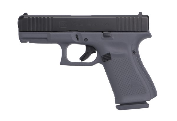 G19 G5 9MM 10+1 4.0" FS GRAY 3-10RD MAGS | FRONT SERRATIONS