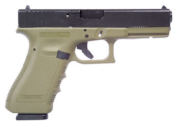 G22 40SW FS 10SH 4.49 OD GRN # W/TWO 10RD MAGS, ACC & CASE