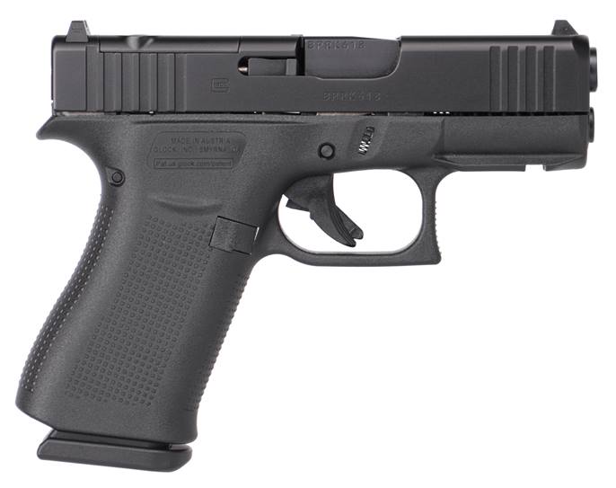 G43X 9MM BLK 3.39" MOS RAIL FRONT RAIL