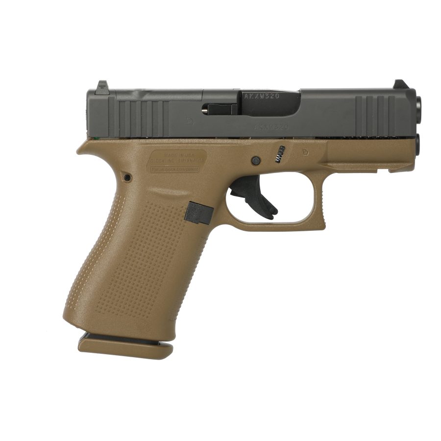 G43X 9MM FDE 3.39" MOS RAIL FRONT RAIL