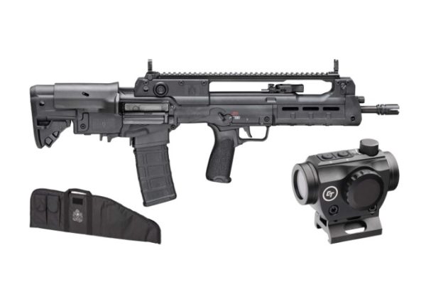 HELLION 5.56 BLK 16" 30+1 GU LOW PROFILE FLIP UP SIGHTS