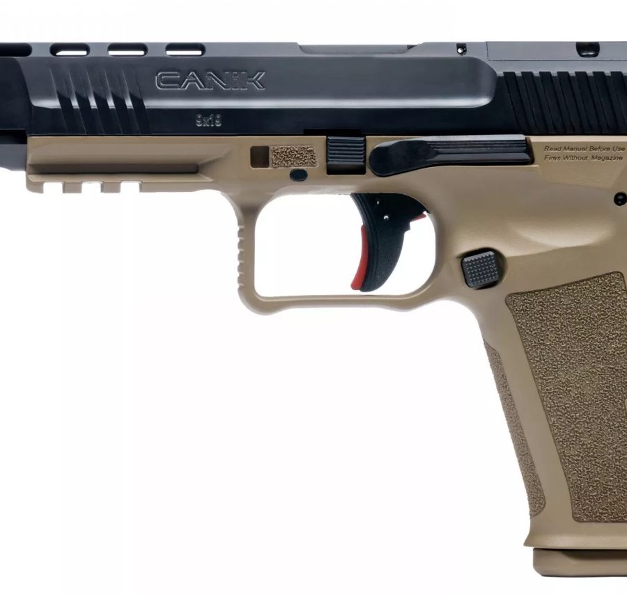 METE SFX 9MM BLK/FDE 10+1 5.2" OPTICS READY SLIDE CUT