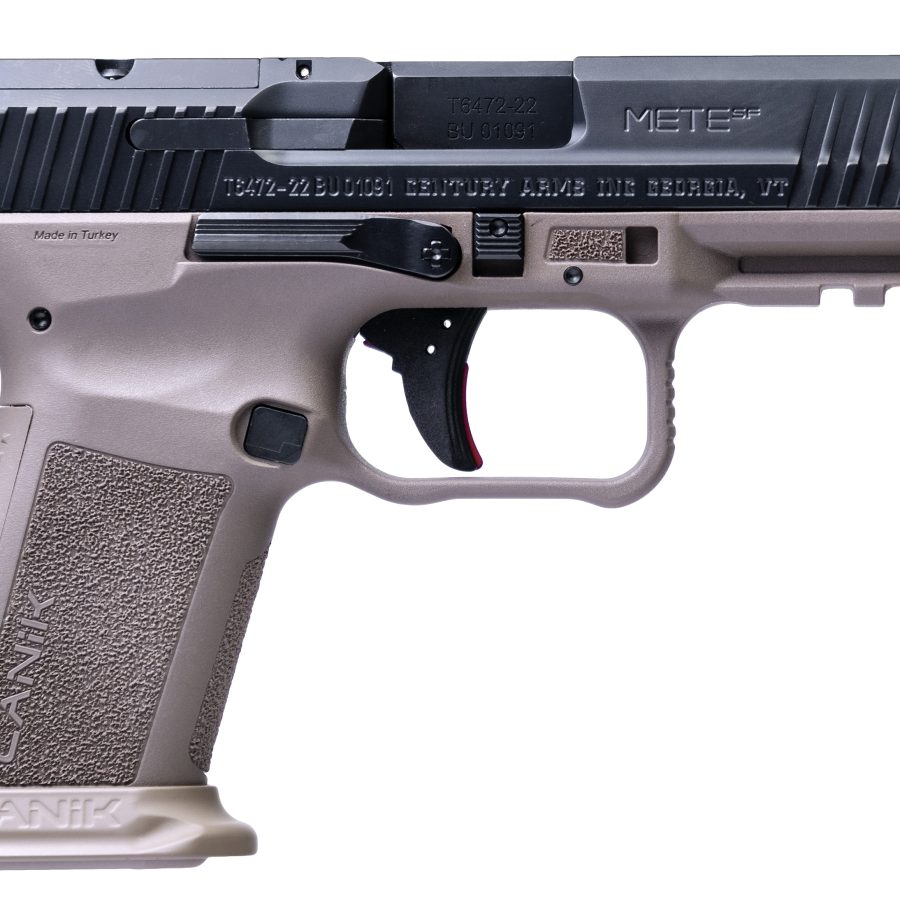METE SF 9MM BLK/FDE 15+1 OPTICS READY SLIDE CUT