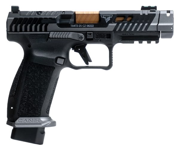 TTI COMBAT 9MM SMOKE 10+1 OPTICS READY SLIDE CUT