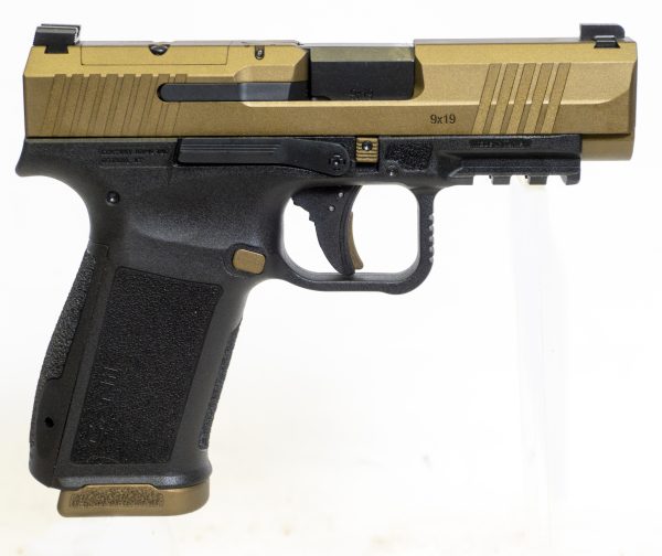 METE MC9LS 9MM BRZ/BLK 17+1 OPTICS READY SLIDE CUT