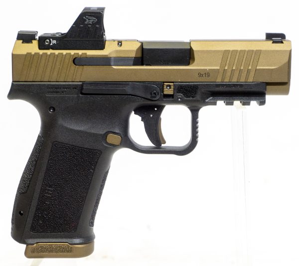 METE MC9LS 9MM BRZ/BK 17+1 MO1 OPTICS READY SLIDE CUT