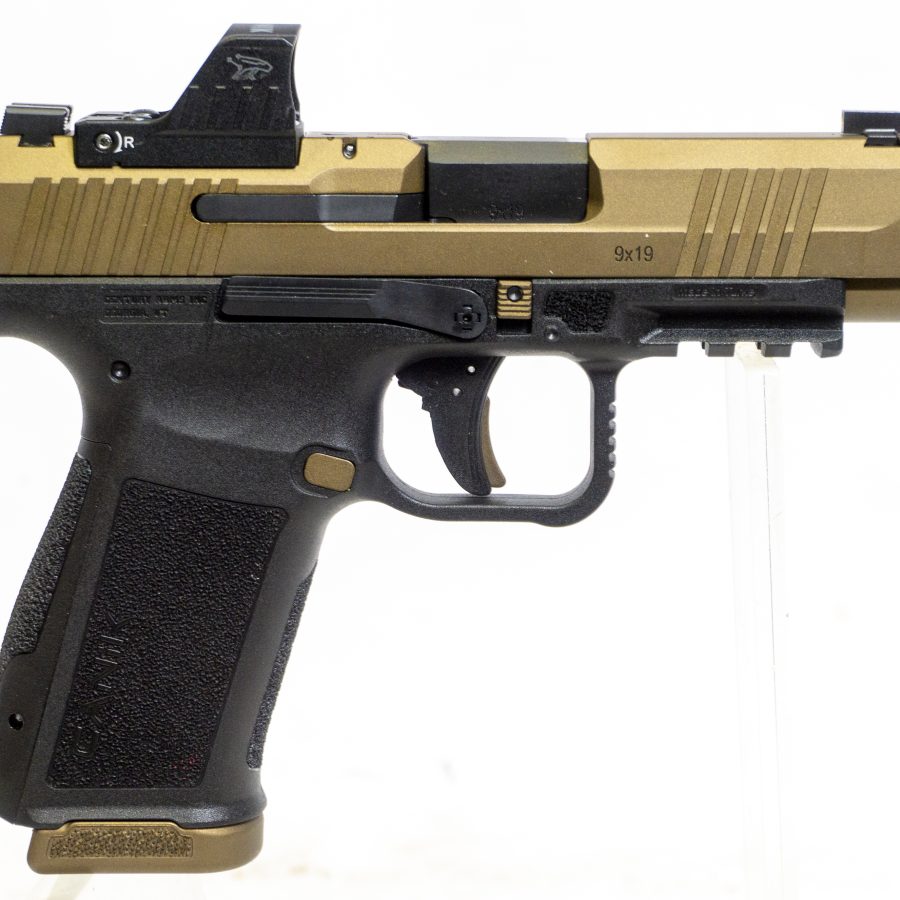 METE MC9LS 9MM BRZ/BK 17+1 MO1 OPTICS READY SLIDE CUT