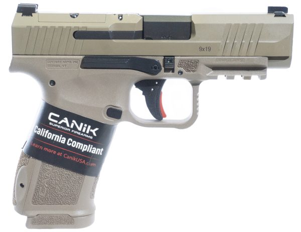 METE MC9LS 9MM FDE 10+1 CA OPTICS READY SLIDE CUT