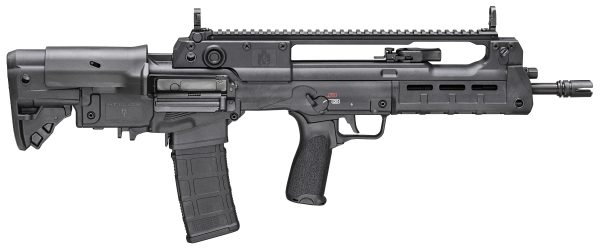 HELLION 5.56 BLK 16" 30+1 LOW PROFILE FLIP UP SIGHTS