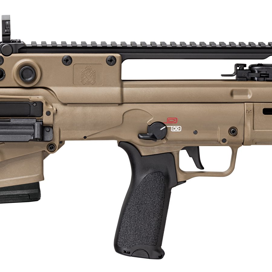 HELLION 5.56 FDE 16" 10+1 LOW PROFILE FLIP UP SIGHTS