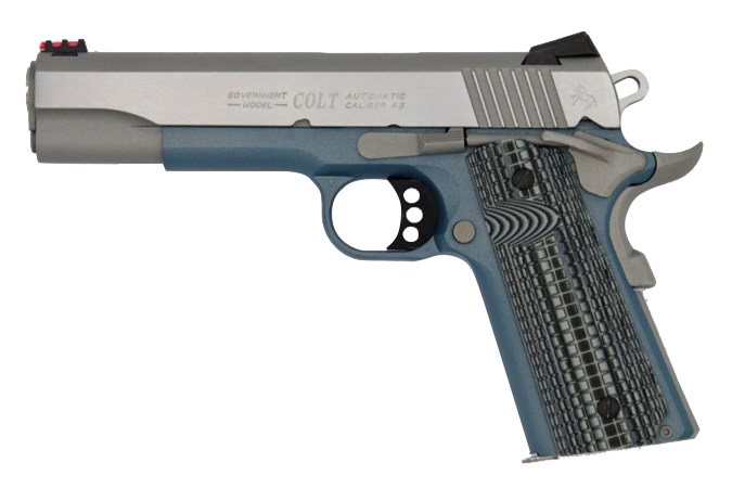 COMP SER70 45ACP SS/BL TIT 8+1 BLUE TITANIUM CERAKOTE