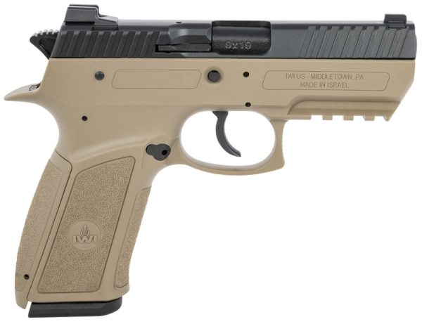 JERICHO ENHANCED 9MM FDE 3.8" POLYMER FRAME | SUBCOMPACT