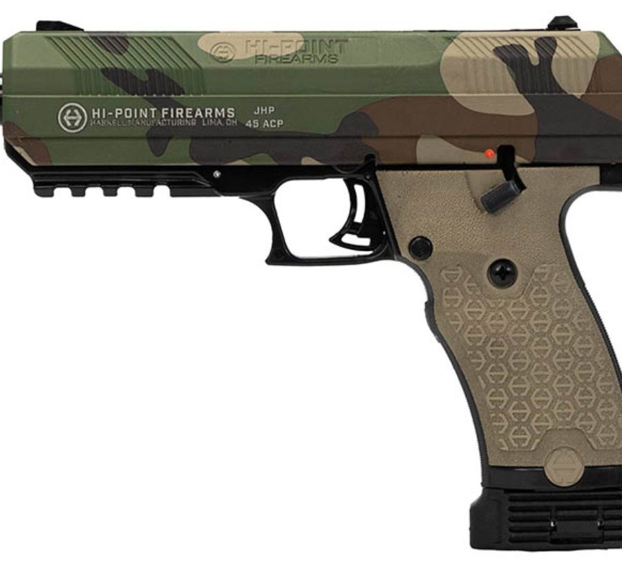 JHP GEN2 45ACP M81 CAMO 9+1 TB STRIKER FIRE PISTOL