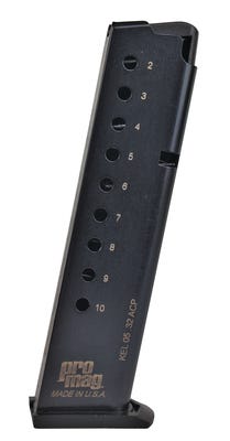 PROMAG KEL-TEC P-32 32ACP 10RD BLUED STEEL MAGAZINE