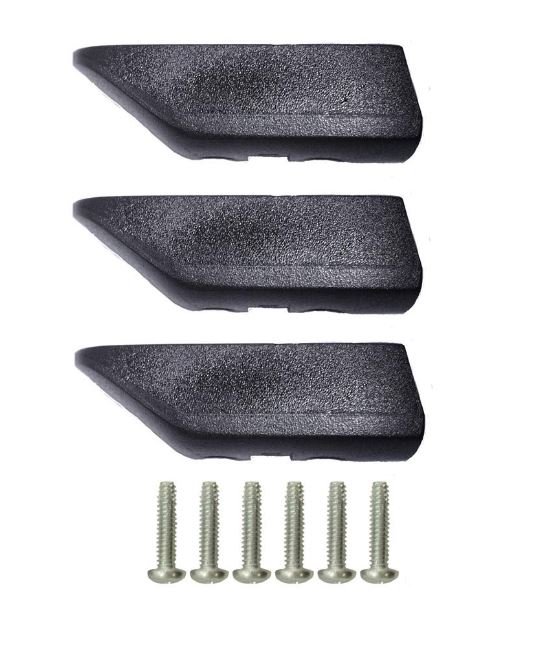 BUMPER PADS BLK 3-PACK nan