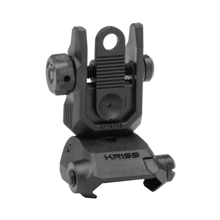 REAR FLIP-UP SIGHT BLK STEEL DA-RSBL00
